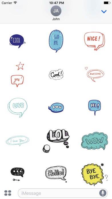 Hello Conversations Doodles screenshot 4