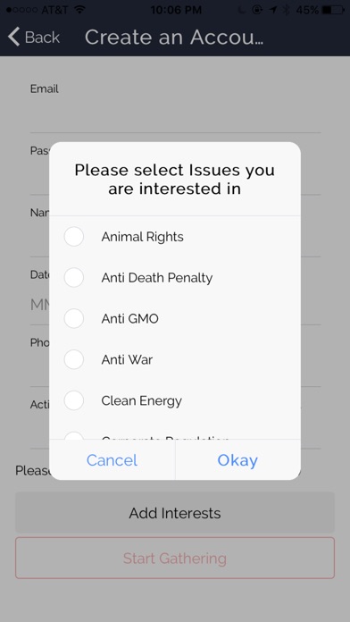 Gather Activism screenshot 3