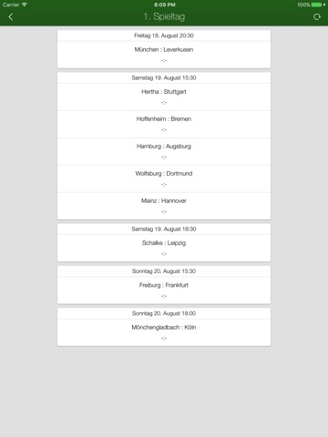 Bundesliga-App + screenshot 2