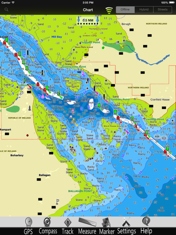 Ireland nautical charts Pro screenshot 2