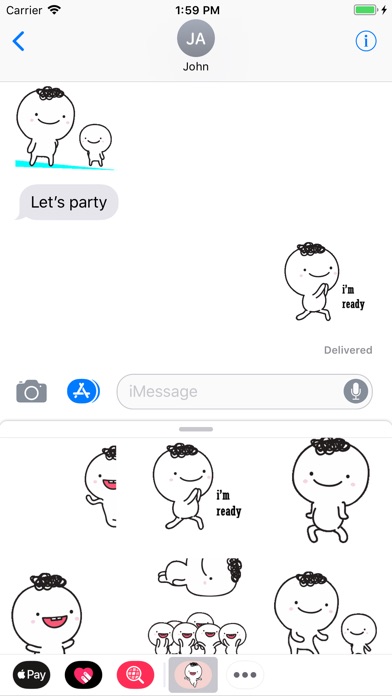 Dancing Boy Animated Stickers screenshot 3