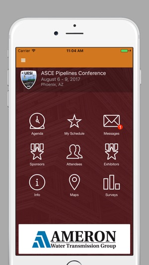 ASCE Pipelines Conference 2017(圖2)-速報App