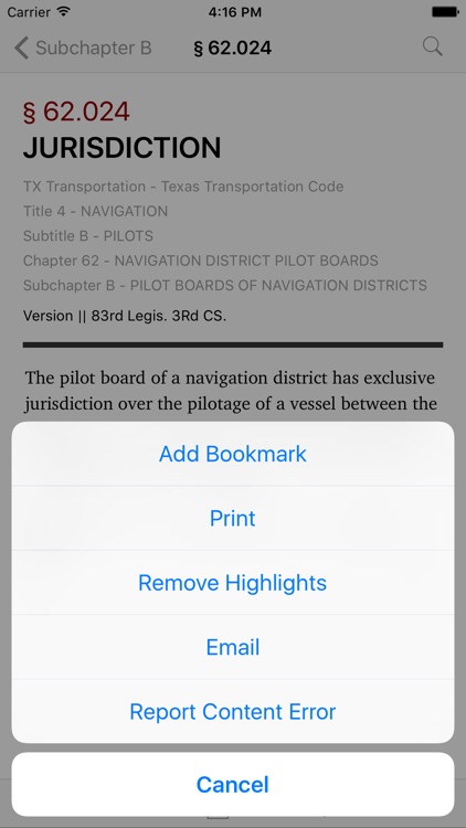 Texas Transportation Code (LawStack Series)