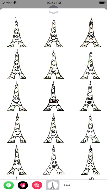 Eiffel-Sticker screenshot-4