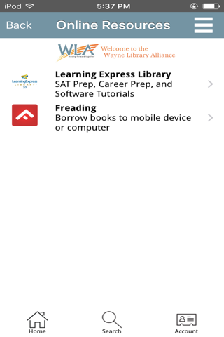 Wayne Libraries screenshot 3