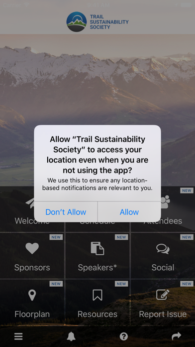 Trail Sustainability Society screenshot 2