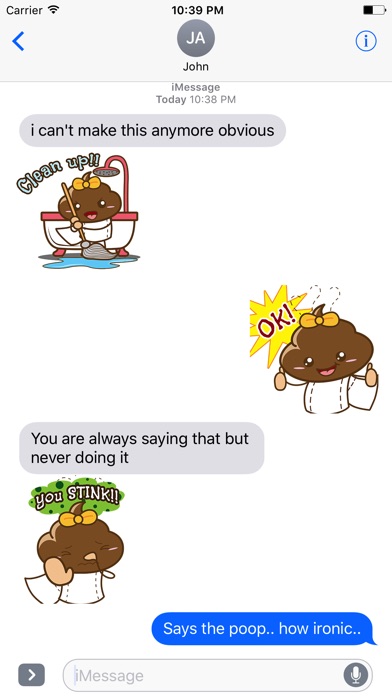 Animated Poopie Funny Stickers screenshot 4