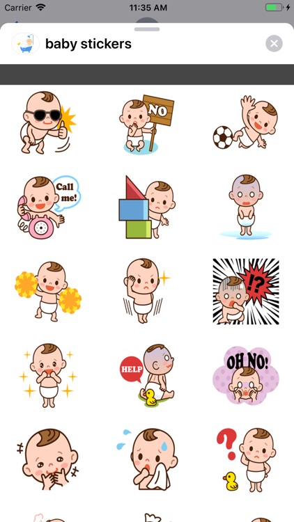 Baby stickers-استكرات بيبي