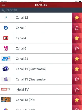 Captura de Pantalla 1 Programación TV El Salvador SV iphone