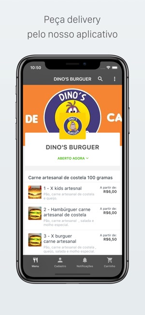 DINO'S BURGUER Delivery(圖1)-速報App