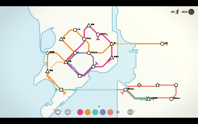 ‎Mini Metro Screenshot