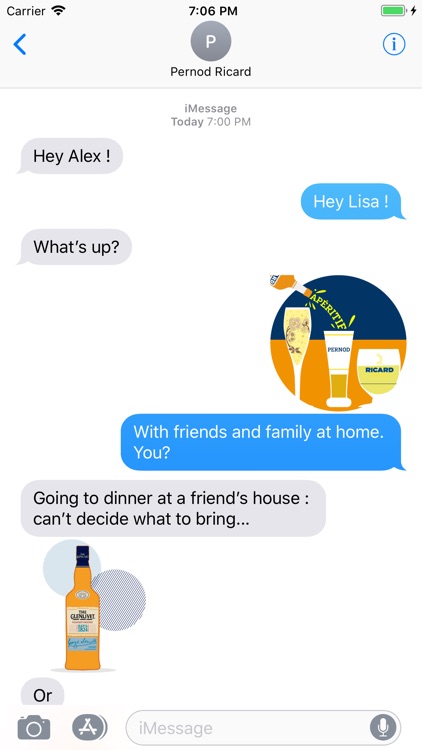 Pernod Ricard Stickers