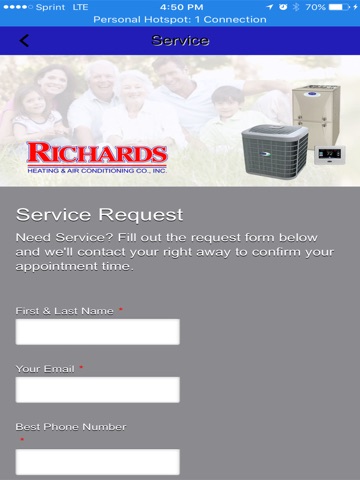 Richards Heating & Air screenshot 3