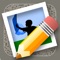 Draw, add text and do loads more with your photos