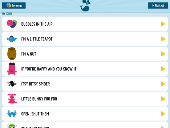 Screenshot #5 pour Motion Songs