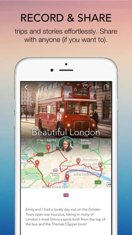 Esplorio - Travel journal,blog screenshot-0
