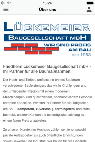Lückemeier Baugesellschaft screenshot 2