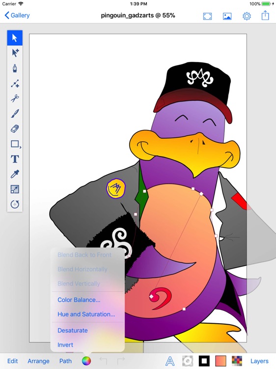 Vector Paint with DropBox sync screenshot-2
