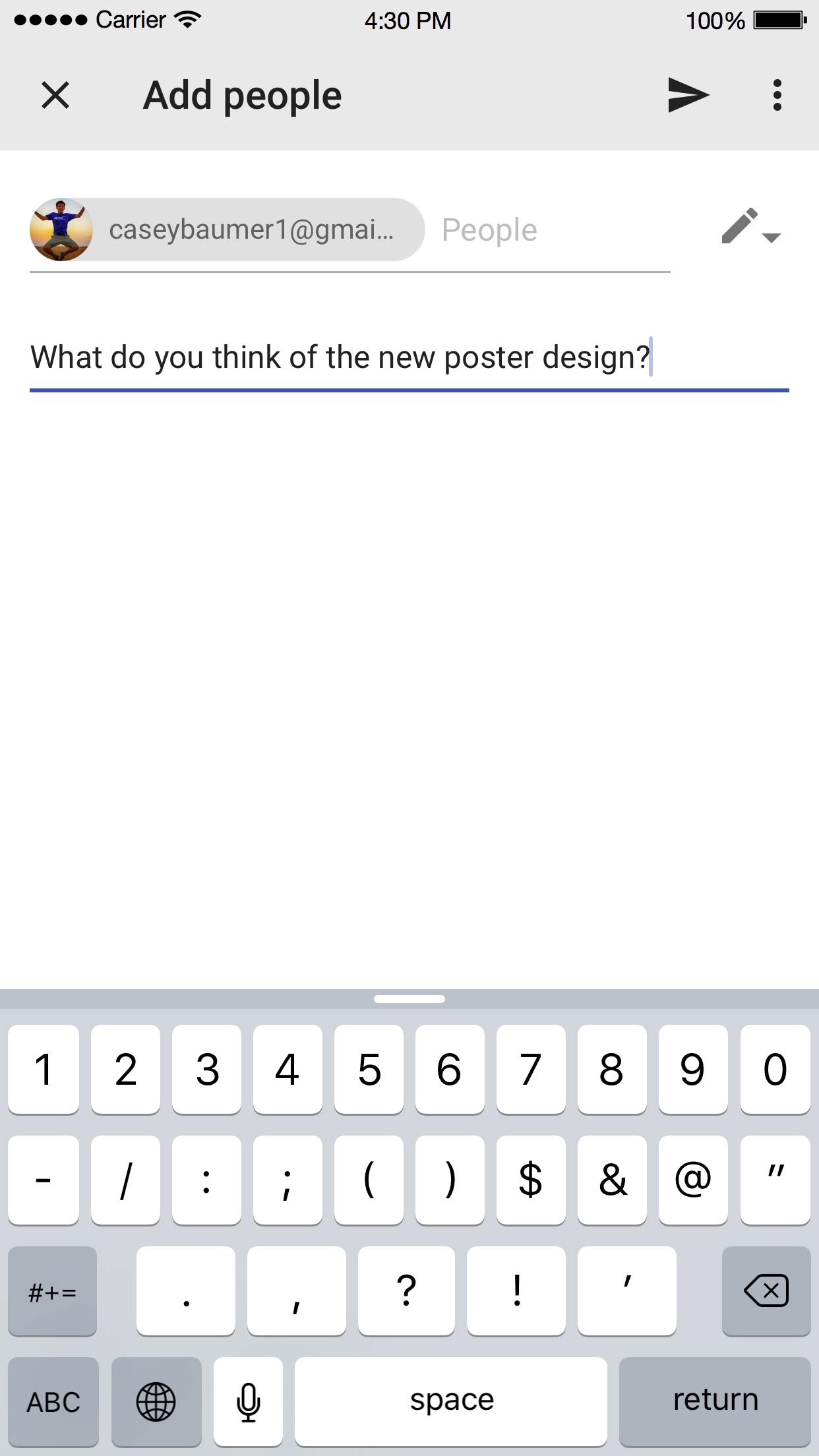 Screenshot do app Google Drive - armazenamento