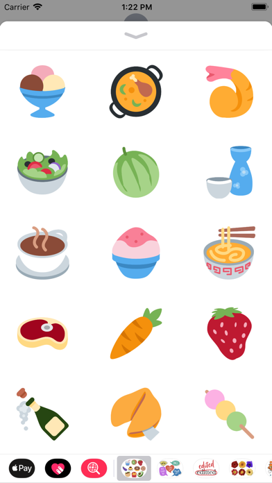 100 Food Stickers screenshot 2