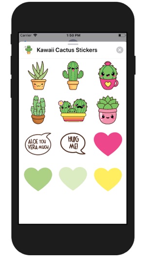 Kawaii Cactus Stickers(圖2)-速報App