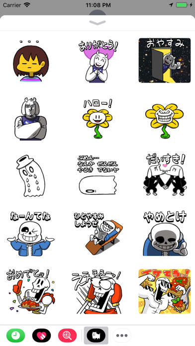 Undertale Stickers Japanese Iphoneアプリ Applion