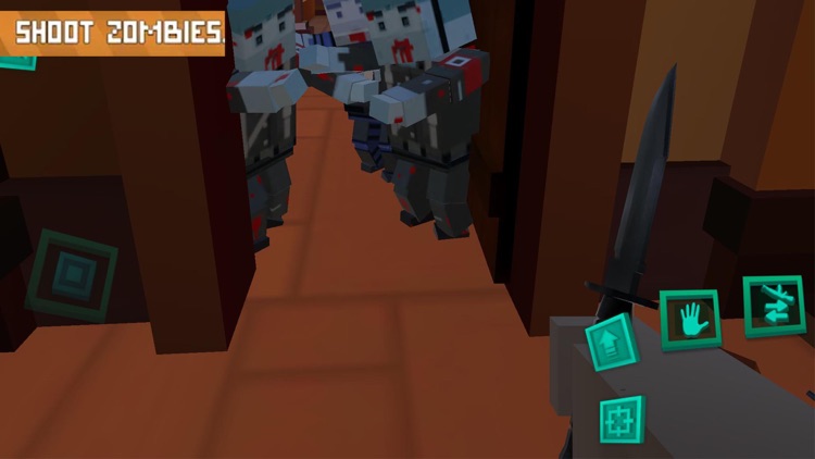 Blocky Zombie Shooter Survival