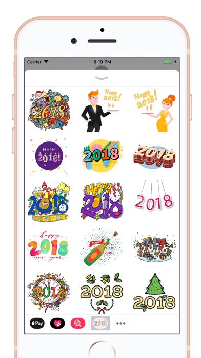 How Are You 2018 Sticker screenshot 2