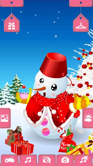 Christmas Snowman - Dressup screenshot 3