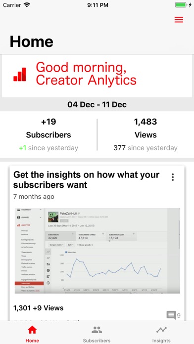 Creator Analytics for YouTube screenshot 3