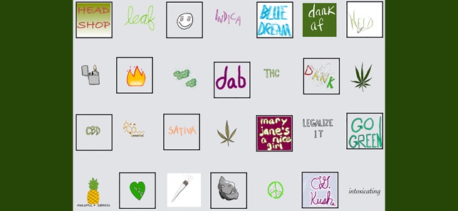 Weed Indeed Stickers