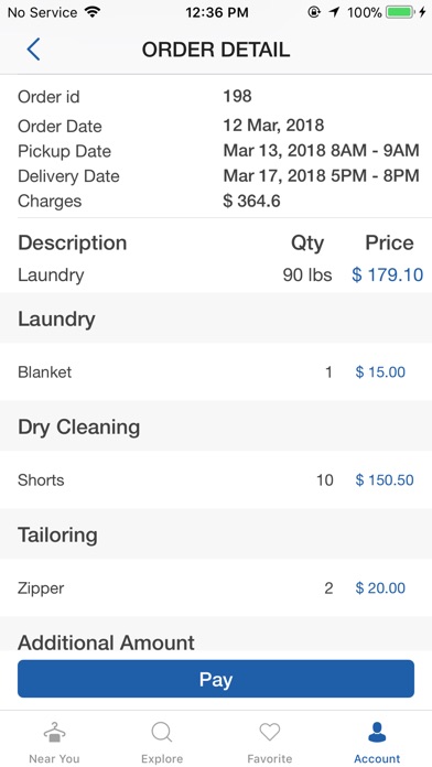 MyDryWash screenshot 3