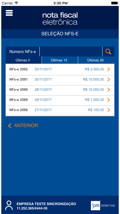 How to cancel & delete IPM NFs-e from iphone & ipad 4