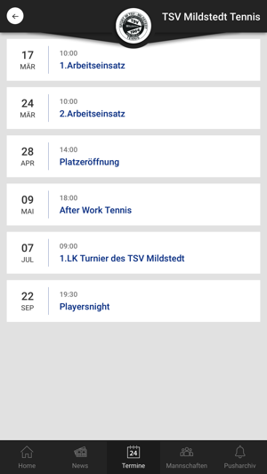 TSV Mildstedt Tennis(圖4)-速報App