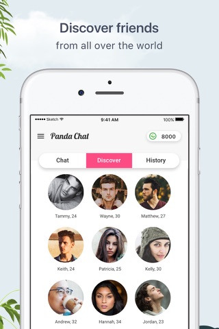 Panda Chat - Meet new people screenshot 4