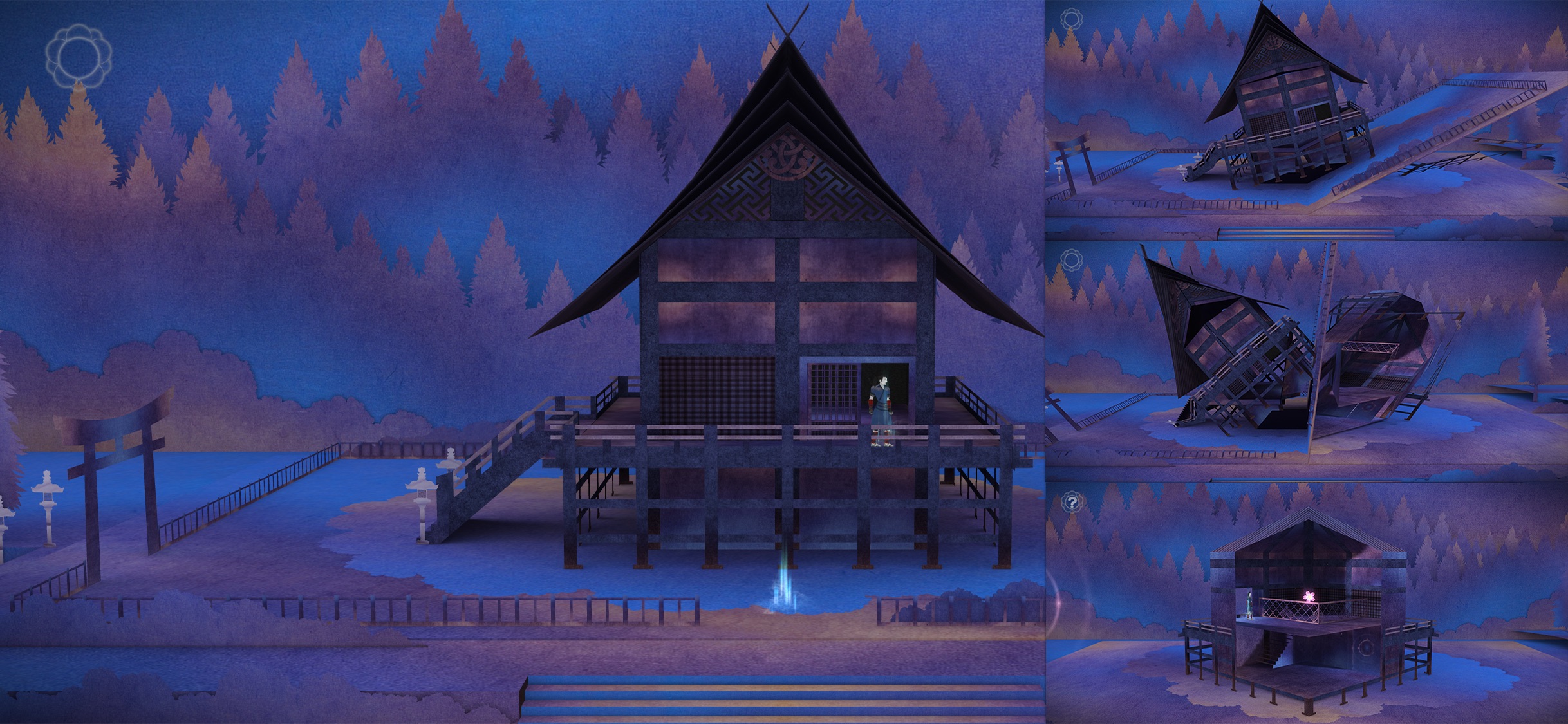 Screenshot do app Tengami