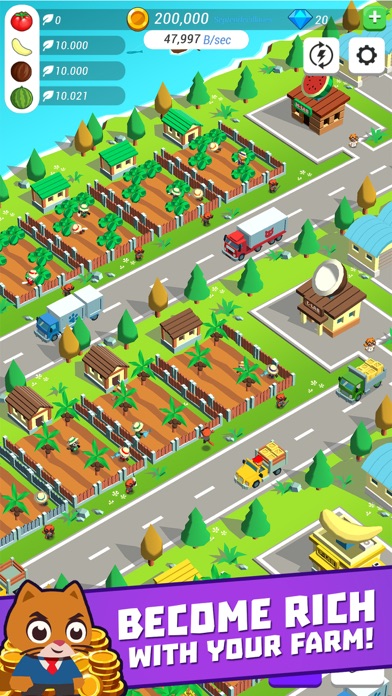 Super Idle Cats - Tap Farm Screenshot 2