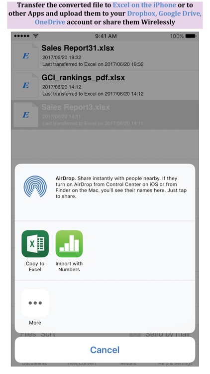 PDF to Excel by PDF2Office screenshot-3