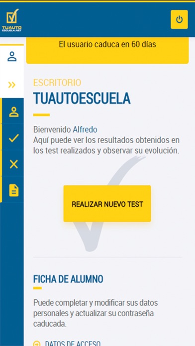 Autoescuela.net screenshot 2