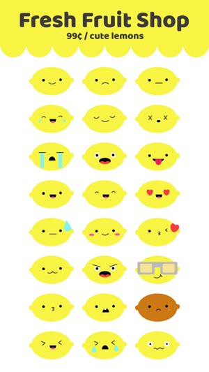 Cute Lemon Stickers(圖2)-速報App