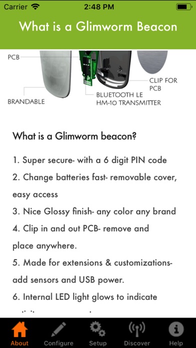 Glimworm Beacon screenshot 3
