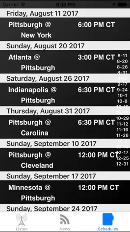 Game screenshot Pittsburgh Football Live - Radio, Schedule, News hack