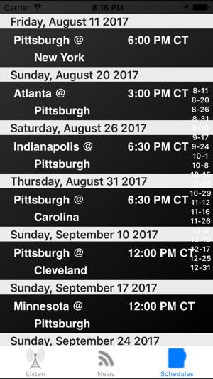 Pittsburgh Football Live - Radio, Schedule, News(圖3)-速報App