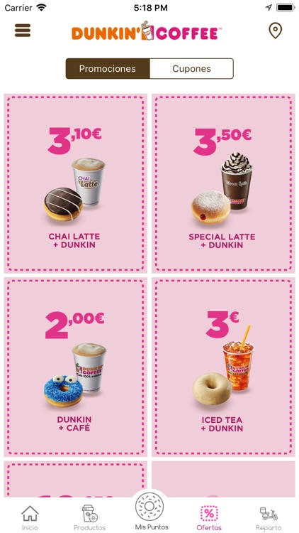 Dunkin Coffee España
