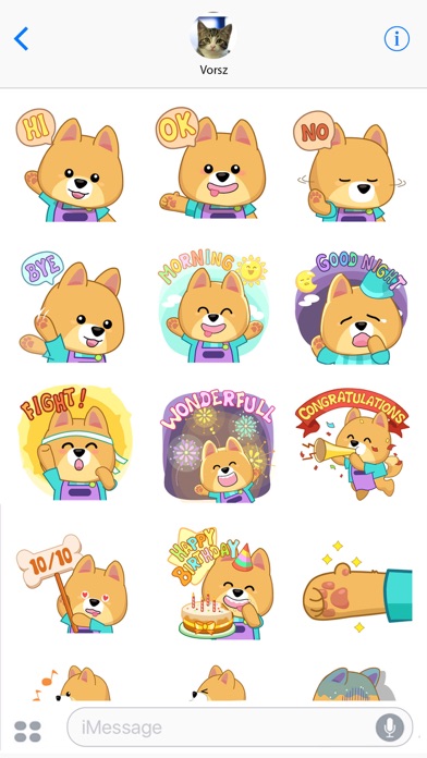 Borky Stickers screenshot 2