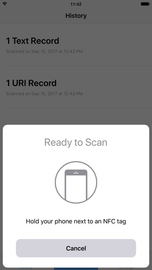 NFC Scanner