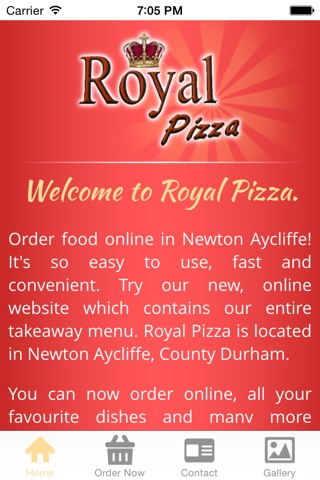 Royal Pizza screenshot 2