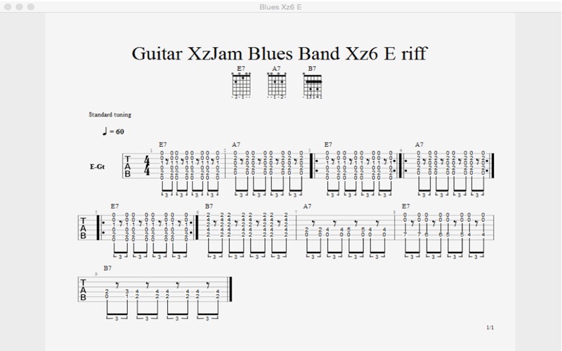 Guitar XzJam Virtual Band thumbnail 4