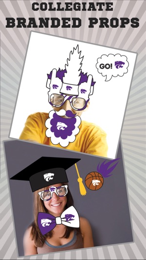 Kansas State Wildcats PLUS Selfie Stickers(圖2)-速報App