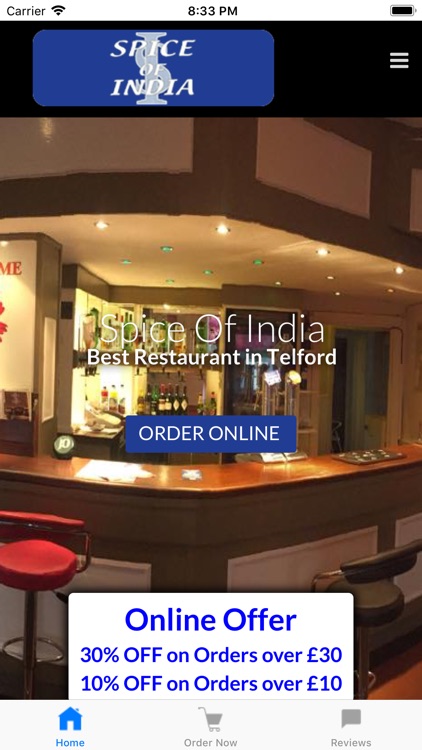 Spice Of India Telford